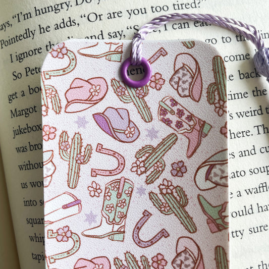 Cowgirl Bookmark