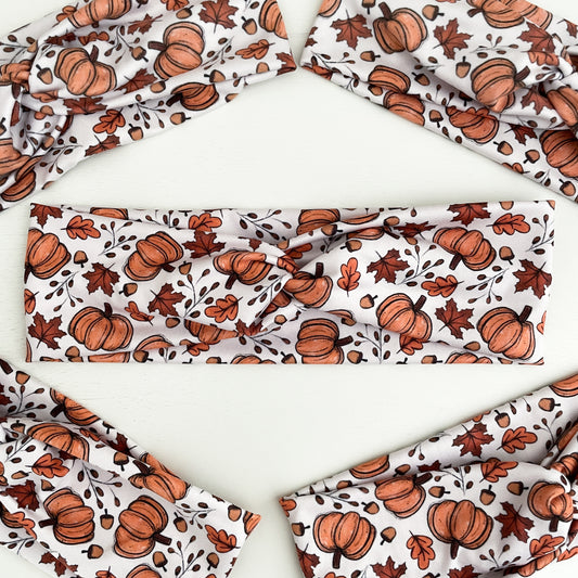 Pumpkin Twist Headband