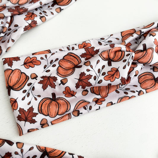 Pumpkin Twist Headband