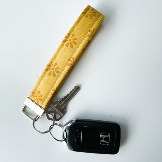 Harvest Floral Keychain Wristlet