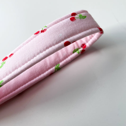 Cherry Keychain Wristlet