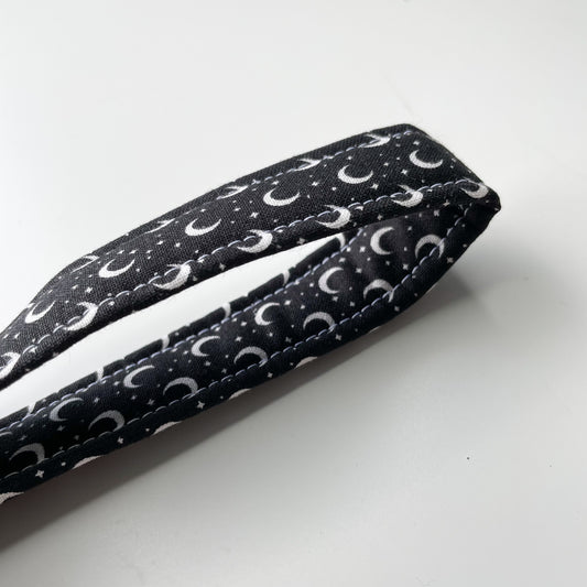 Crescent Moon Keychain Wristlet