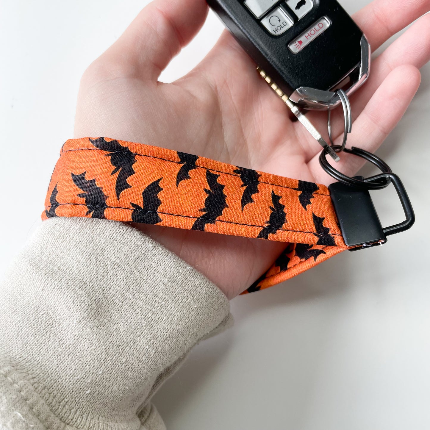 Bats Keychain Wristlet