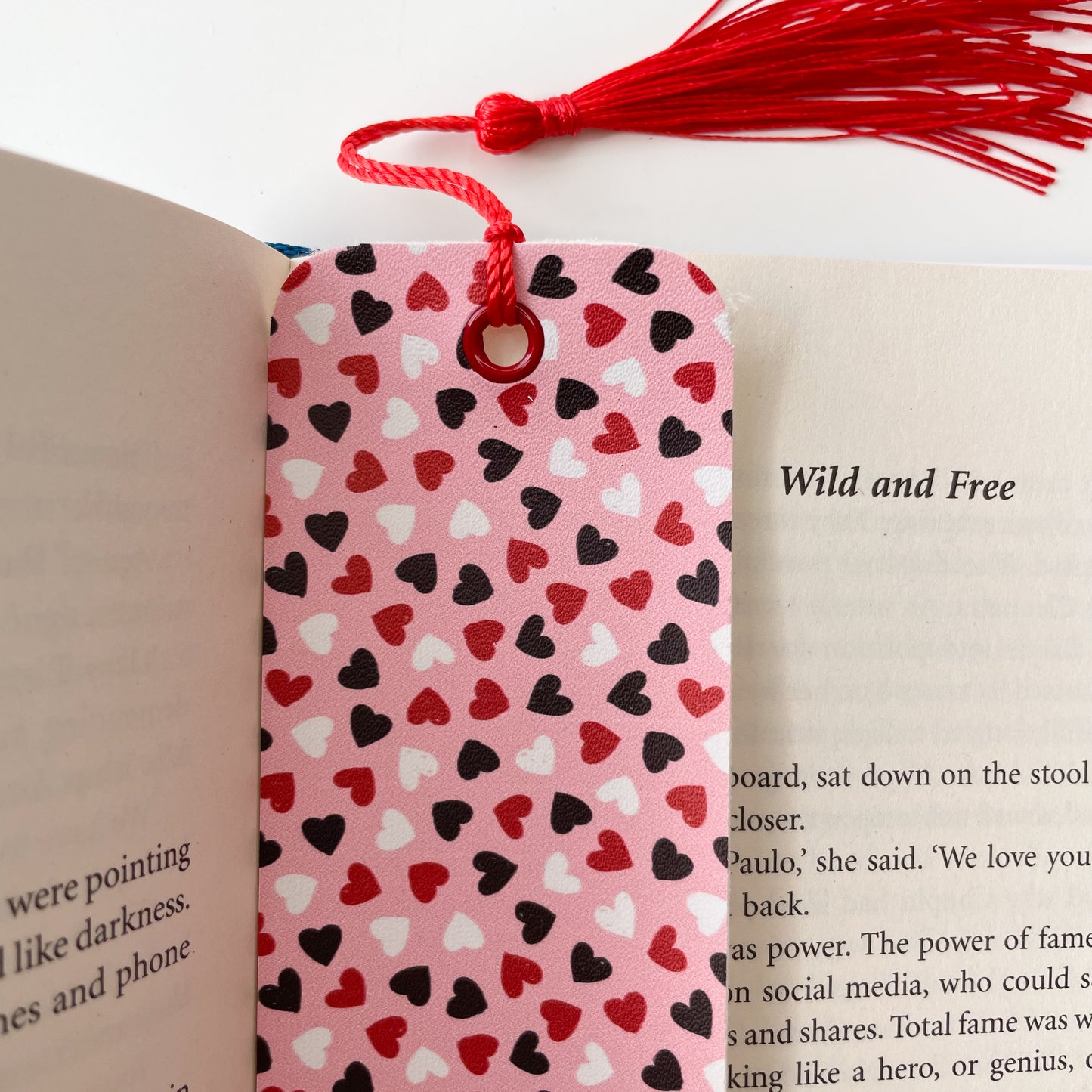 Mini Hearts Bookmark