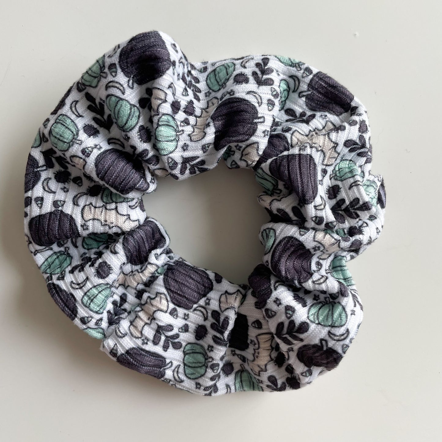 Mint Spooky Scrunchie