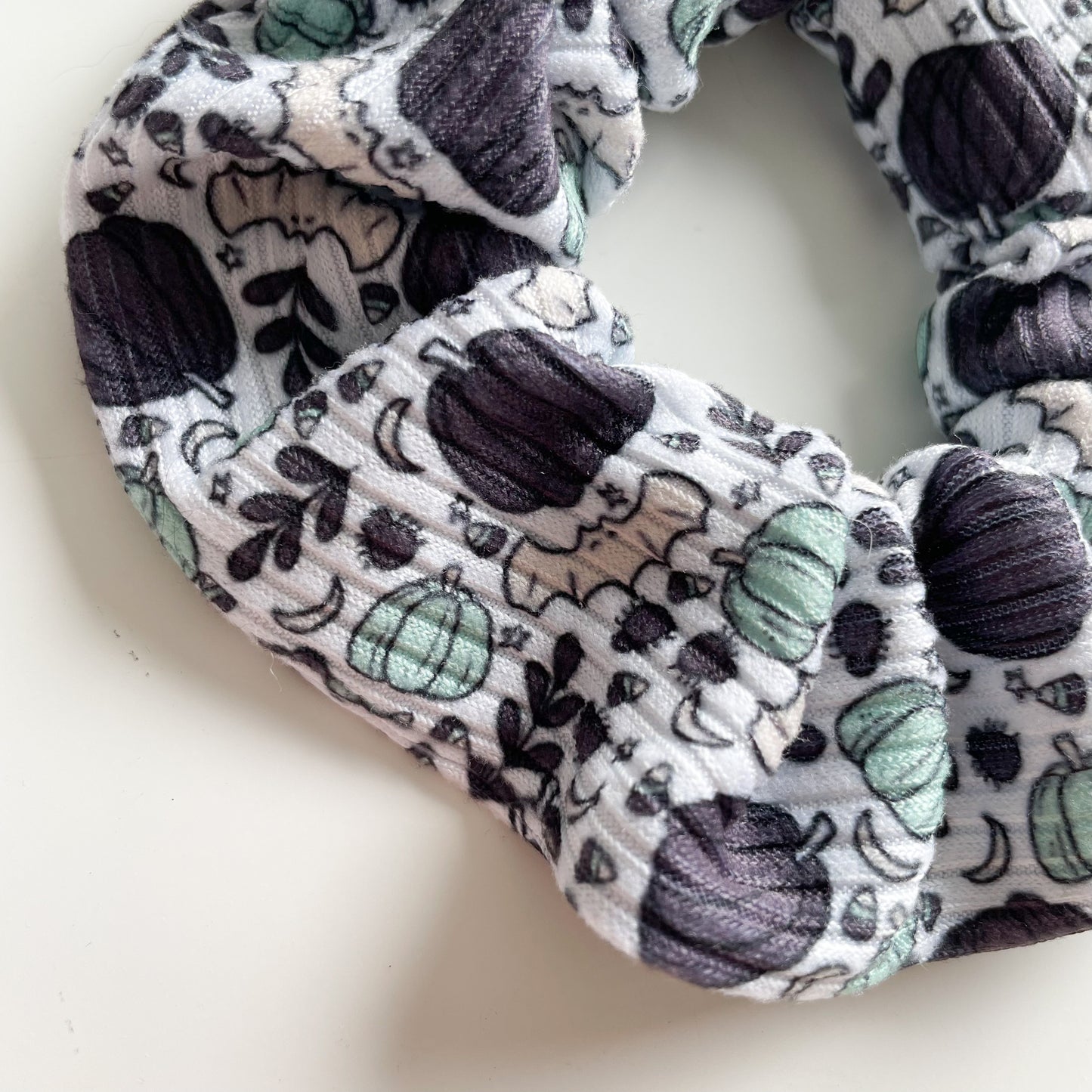 Mint Spooky Scrunchie