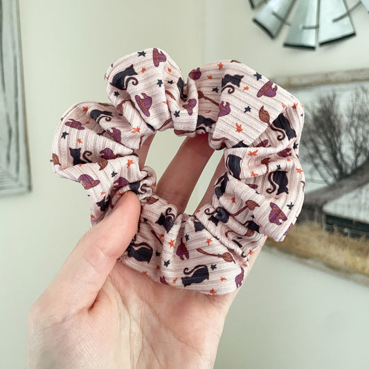 Witchy Cat Scrunchie
