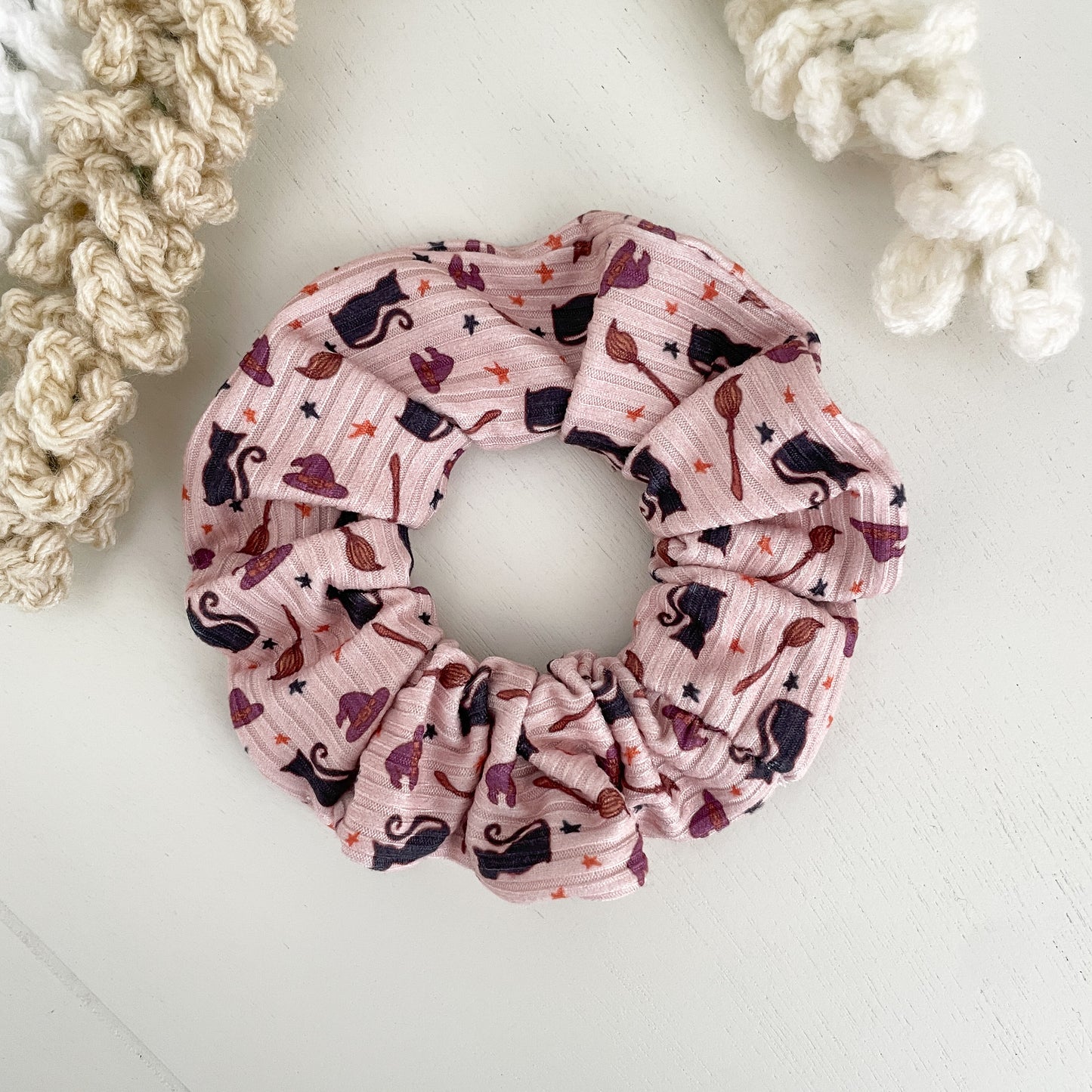 Witchy Cat Scrunchie