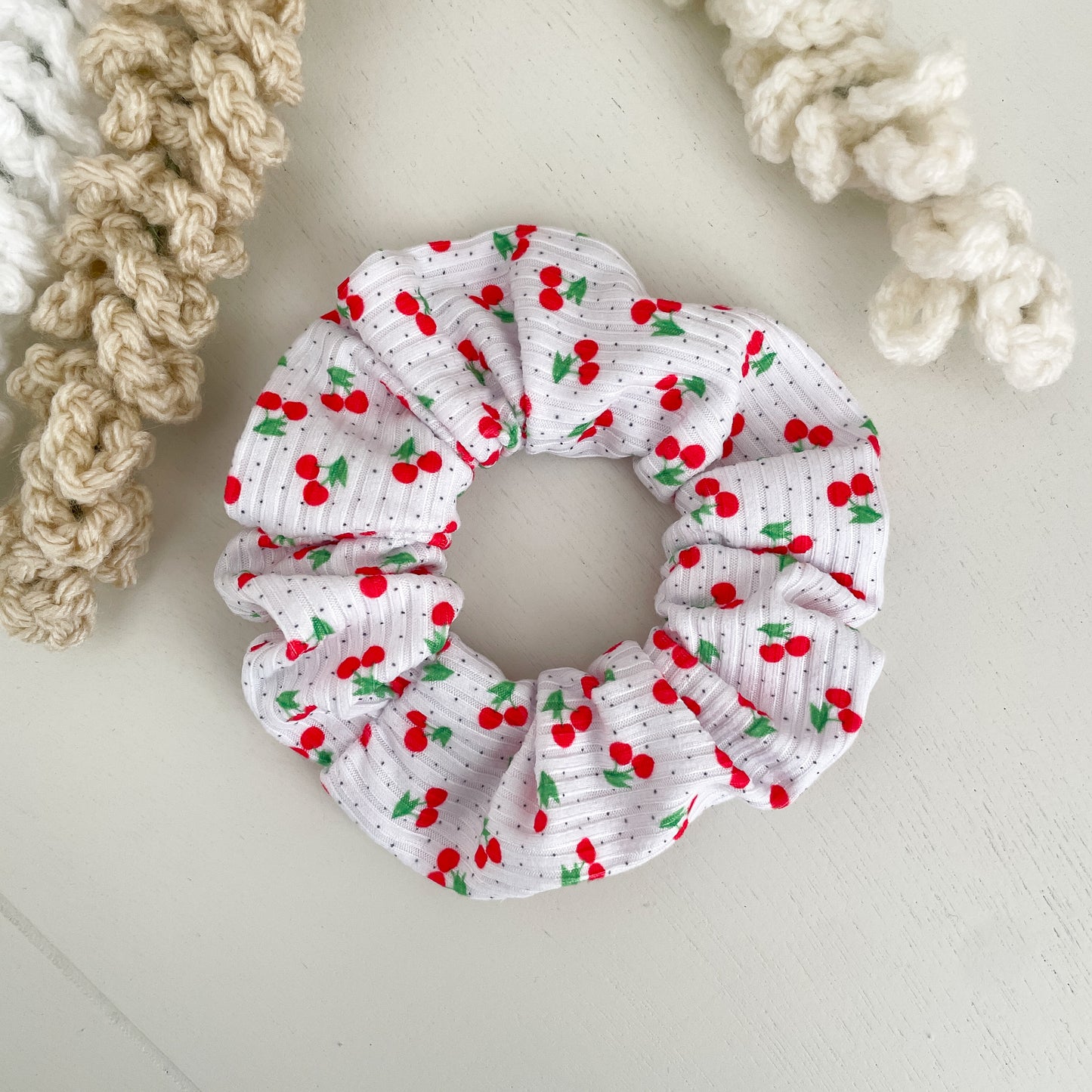 Cherry Scrunchie