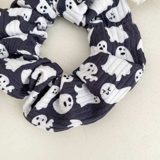 Black Ghost Scrunchie
