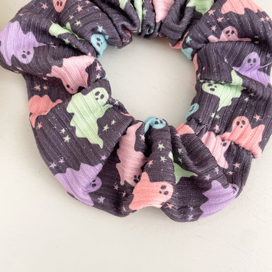 Colorful Ghosts Scrunchie