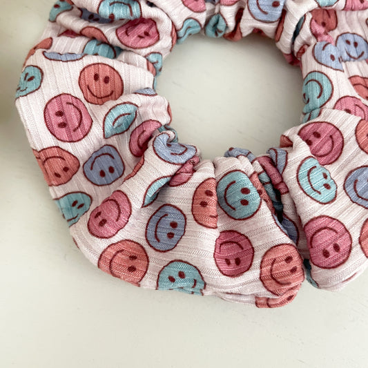 Smiley Face Scrunchie