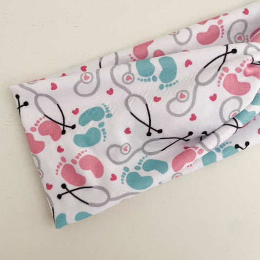 Pediatrician Twist Headband