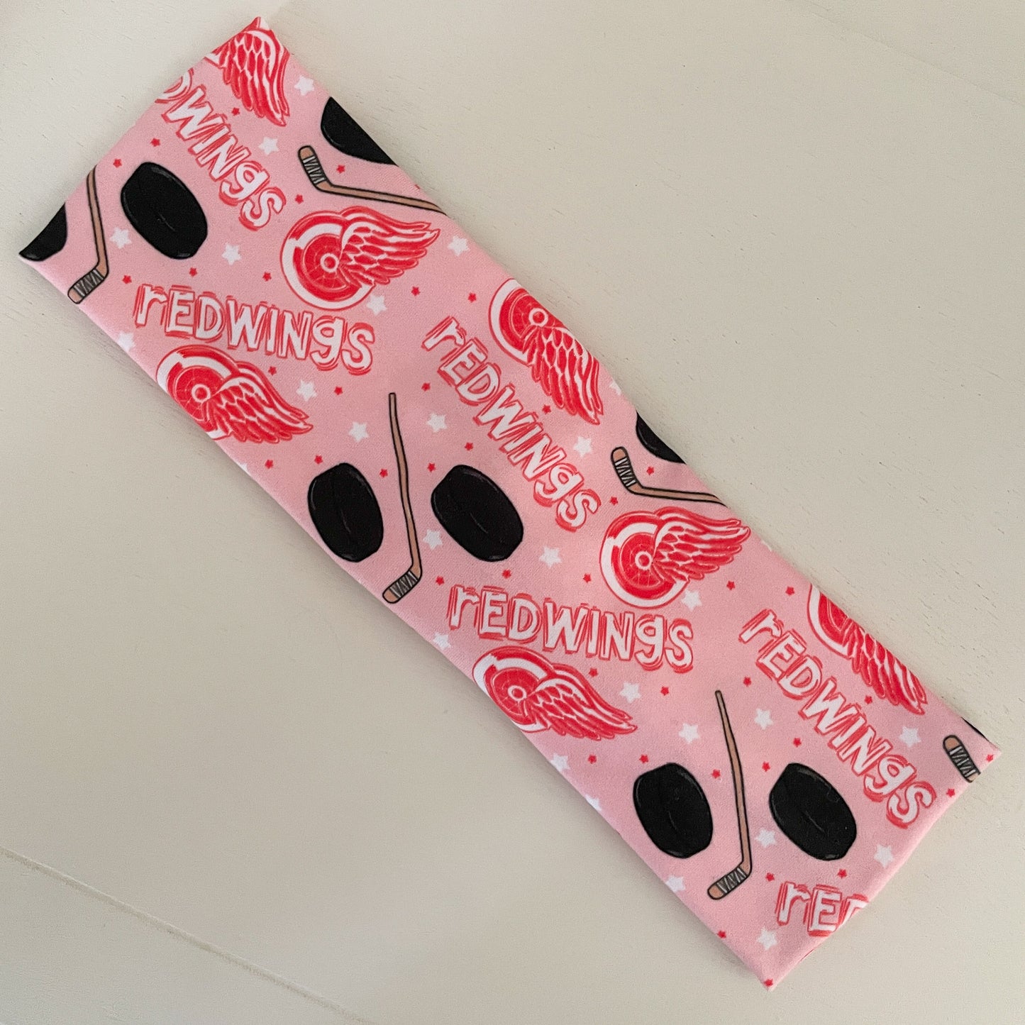 Red Wings Twist Headband