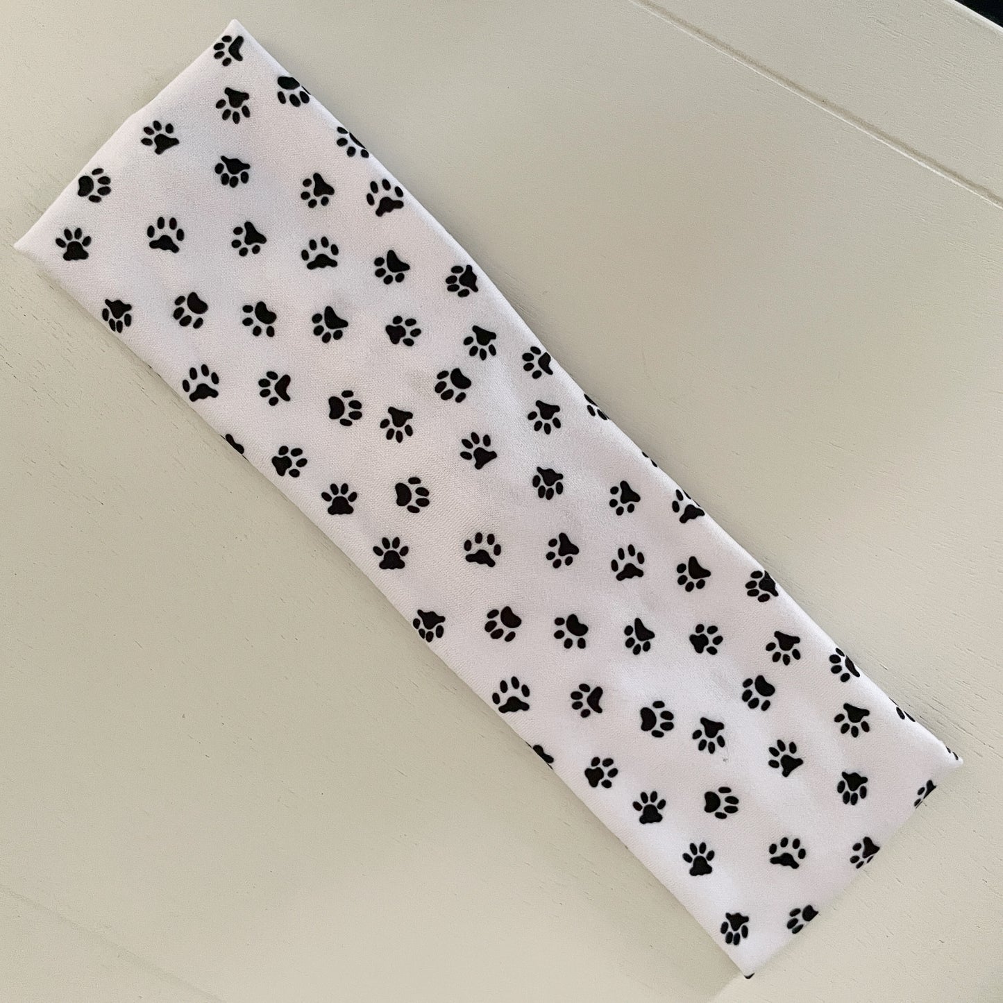 Paw Print Twist Headband