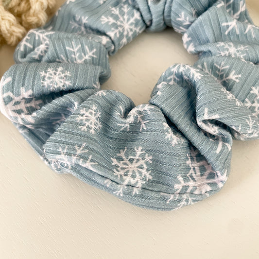 Snowflake Scrunchie