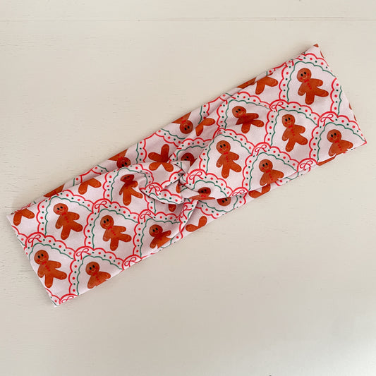 Gingerbread Twist Headband