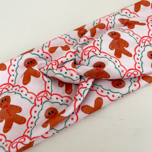 Gingerbread Twist Headband