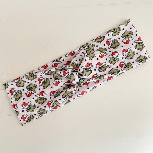 The Grinch Twist Headband