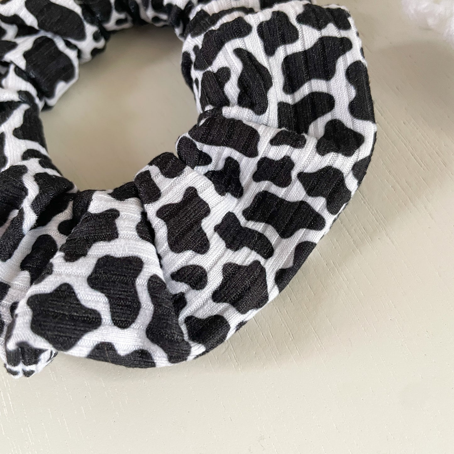 Cow Print Scrunchie