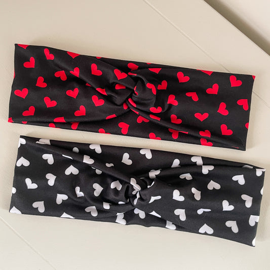 Hearts Twist Headband