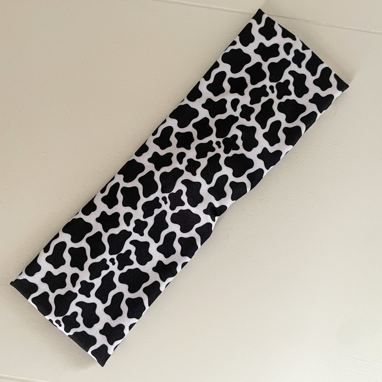 Cow Print Twist Headband