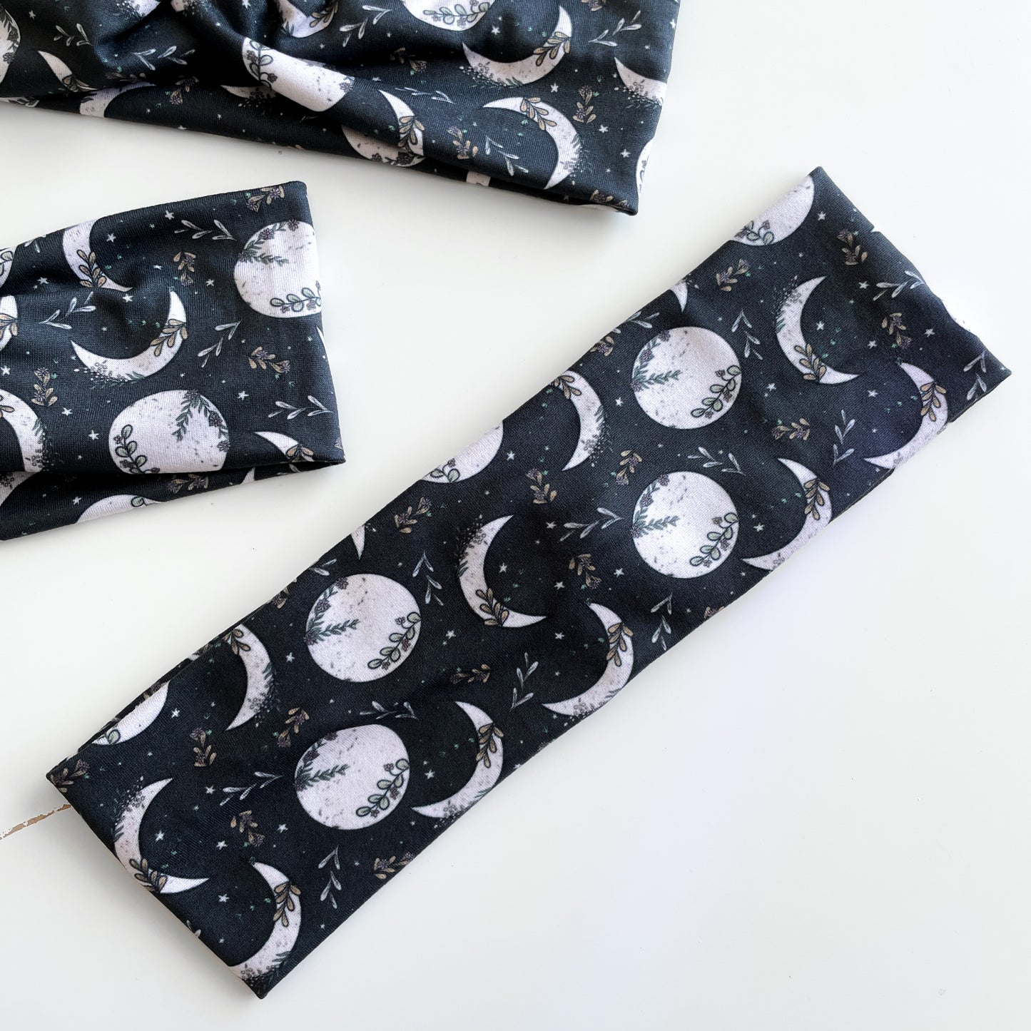 Floral Moons Twist Headband