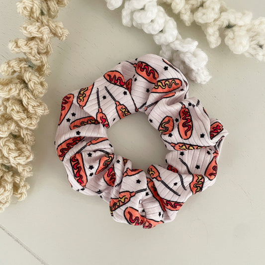 Corn Dog Scrunchie