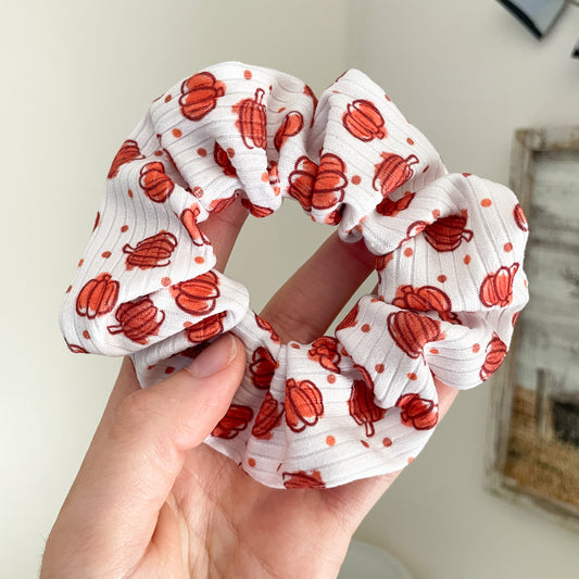 Pumpkin Scrunchie