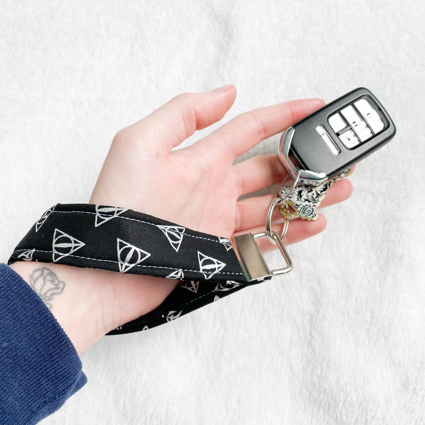 Deathly Hallows Keychain Wristlet