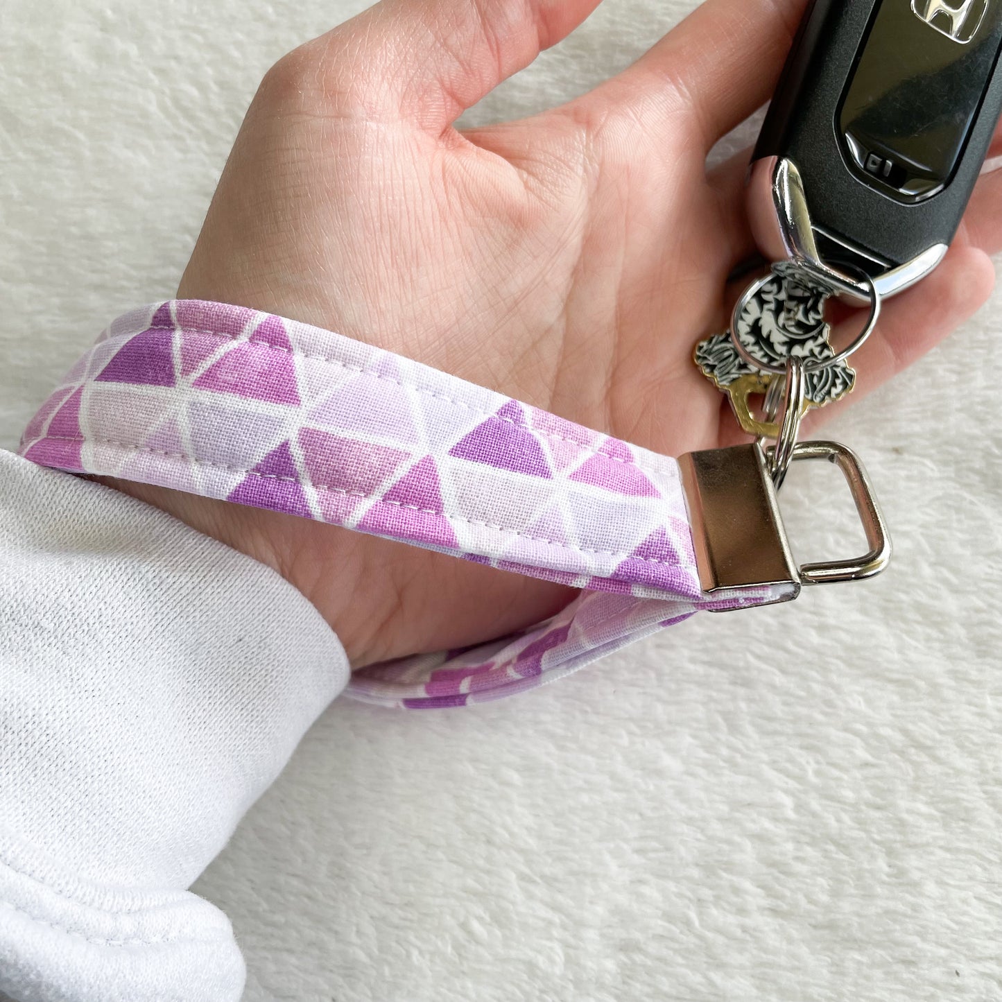 Purple Haze Keychain Wristlet