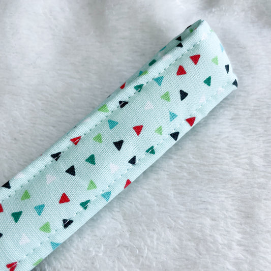 Little Triangle Keychain Wristlet