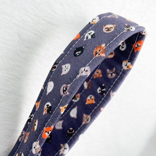 Cats and Dogs Keychain Wristlet