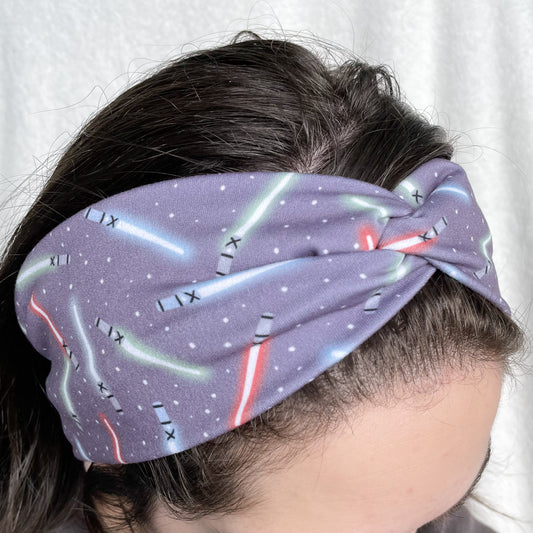 Lightsaber Twist Headband