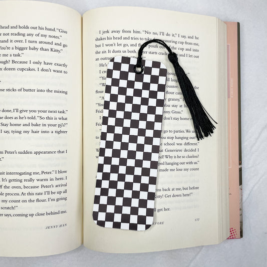 Checkered Bookmark