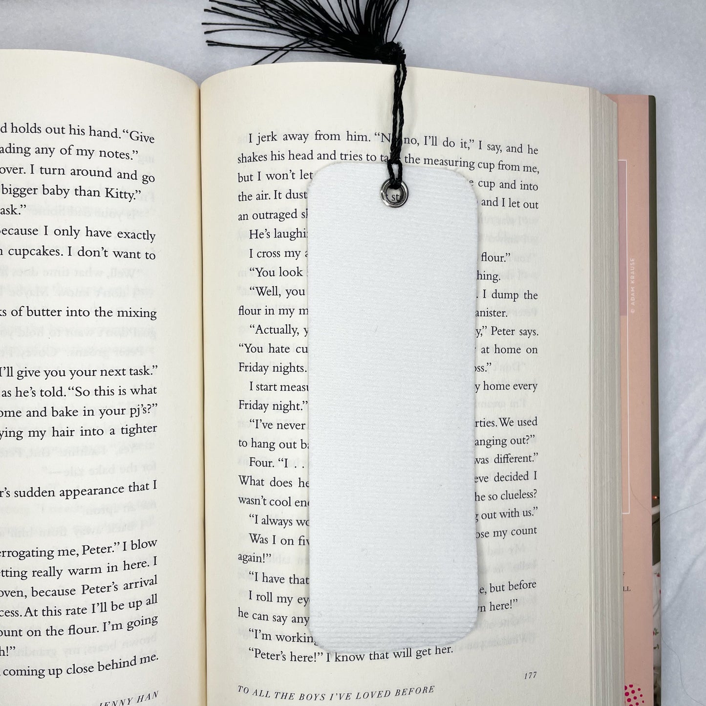 Checkered Bookmark