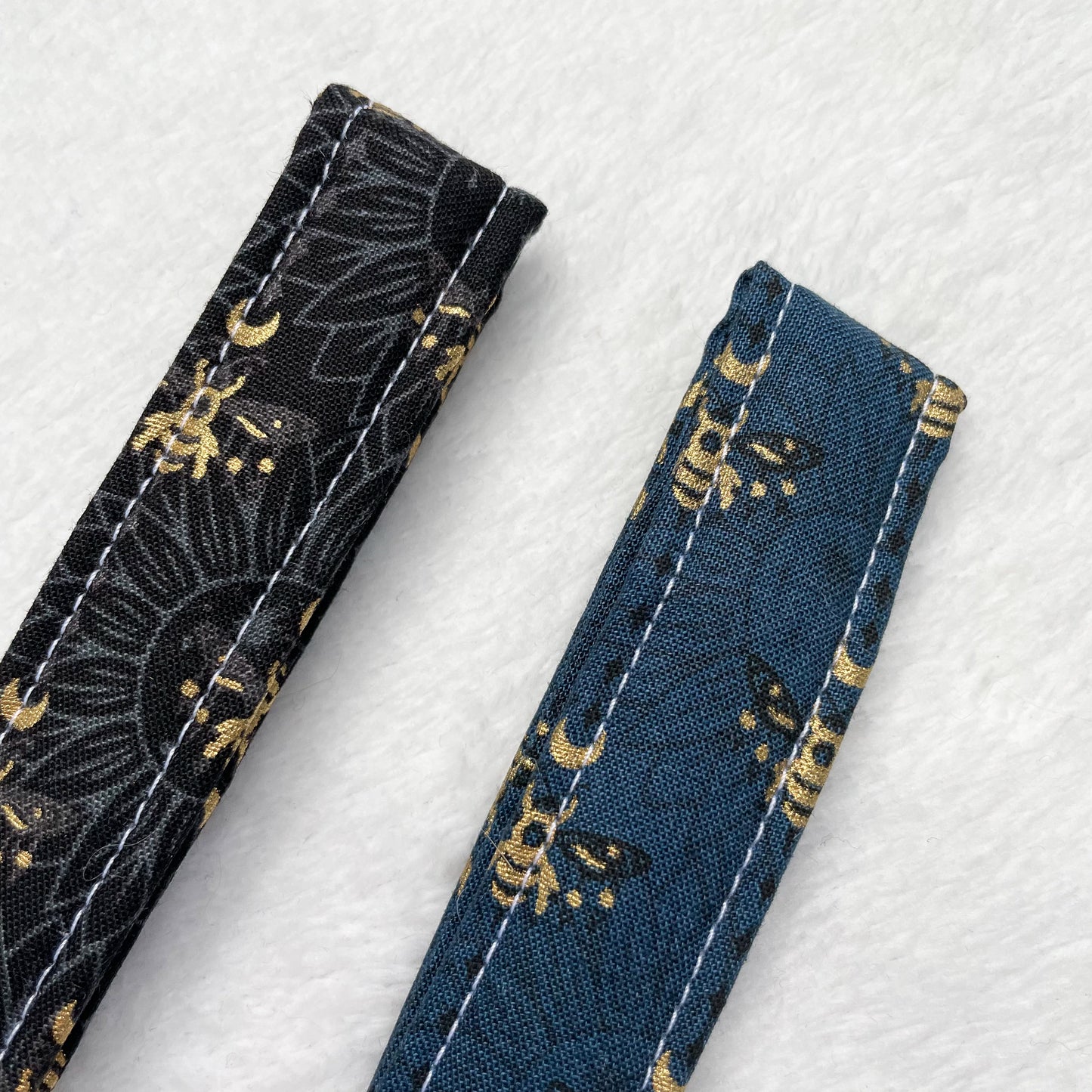 Sunflower Bees Keychain Wristlet