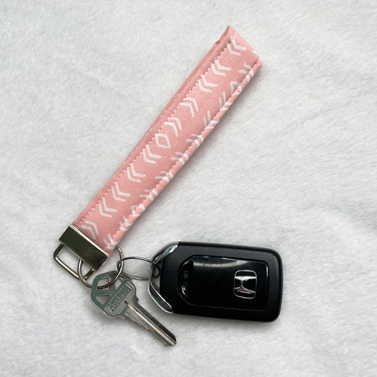 Pink Arrows Keychain Wristlet