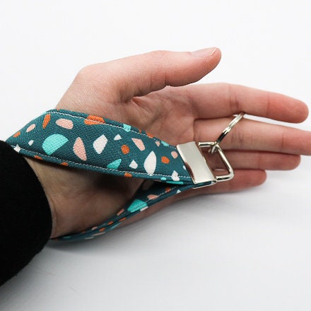 Terrazzo Keychain Wristlet