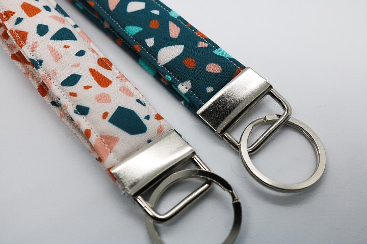 Terrazzo Keychain Wristlet