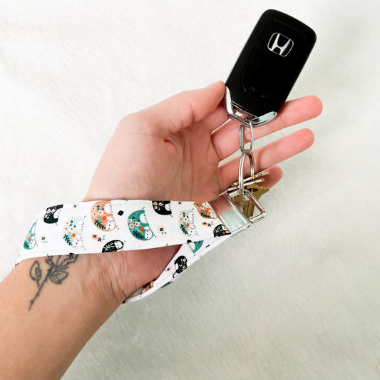 Sloth Keychain Wristlet