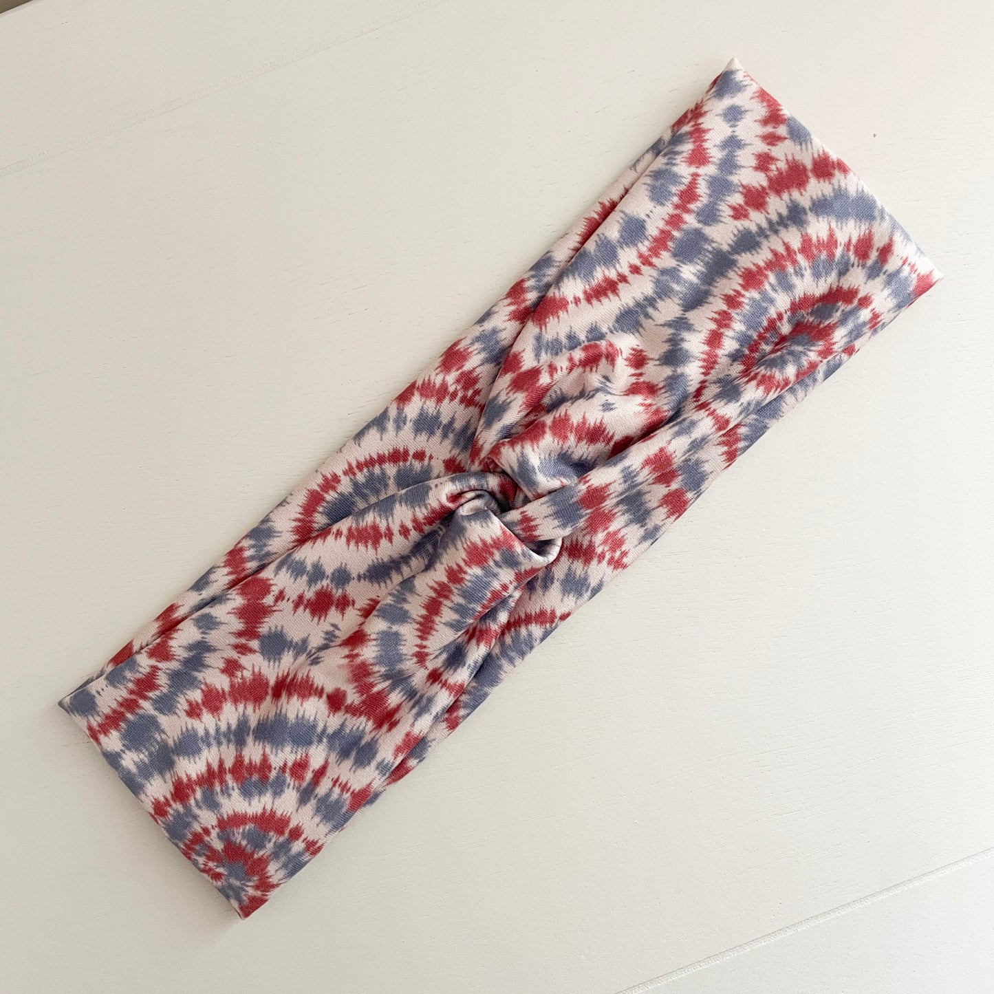 Vintage Tie Dye Twist Headband