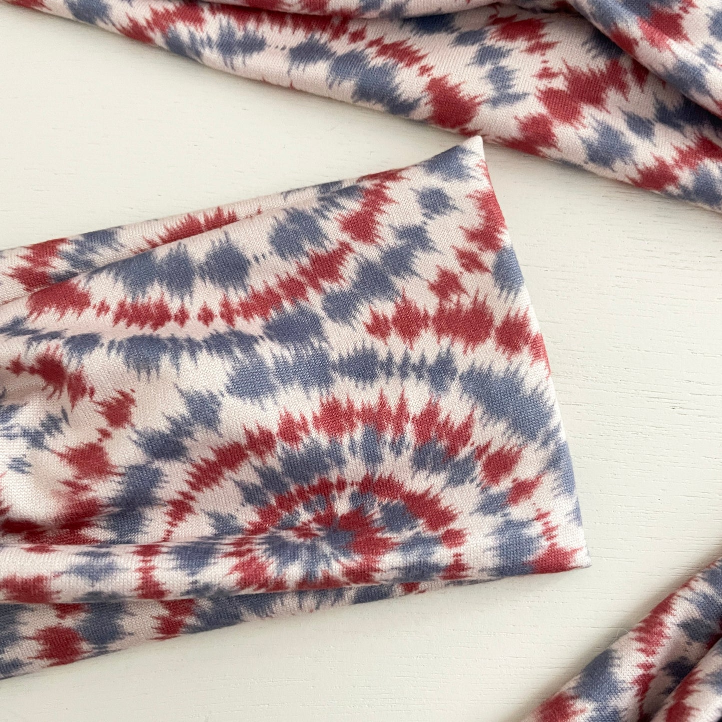 Vintage Tie Dye Twist Headband