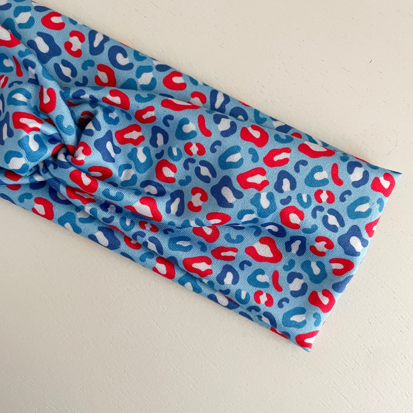 Leopard Print Twist Headband