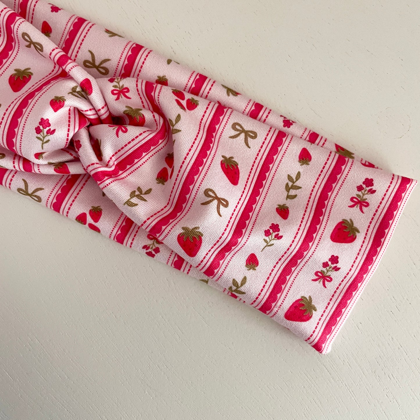 Strawberry Twist Headband