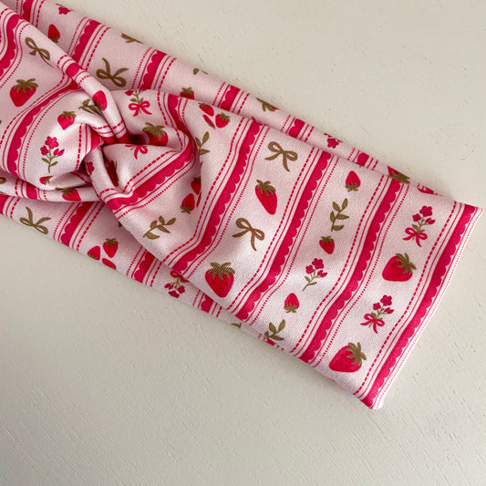 Strawberry Twist Headband