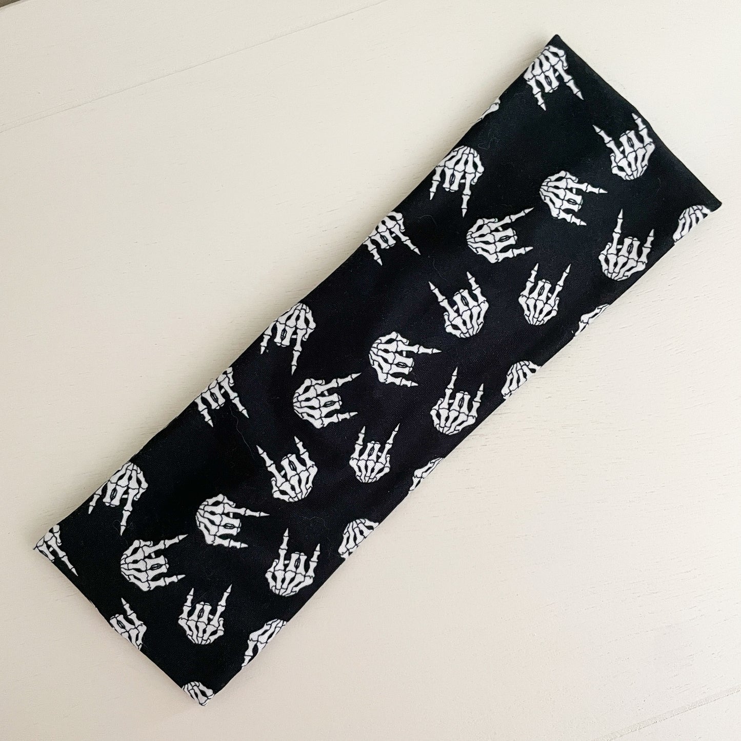 Rock Skeleton Twist Headband