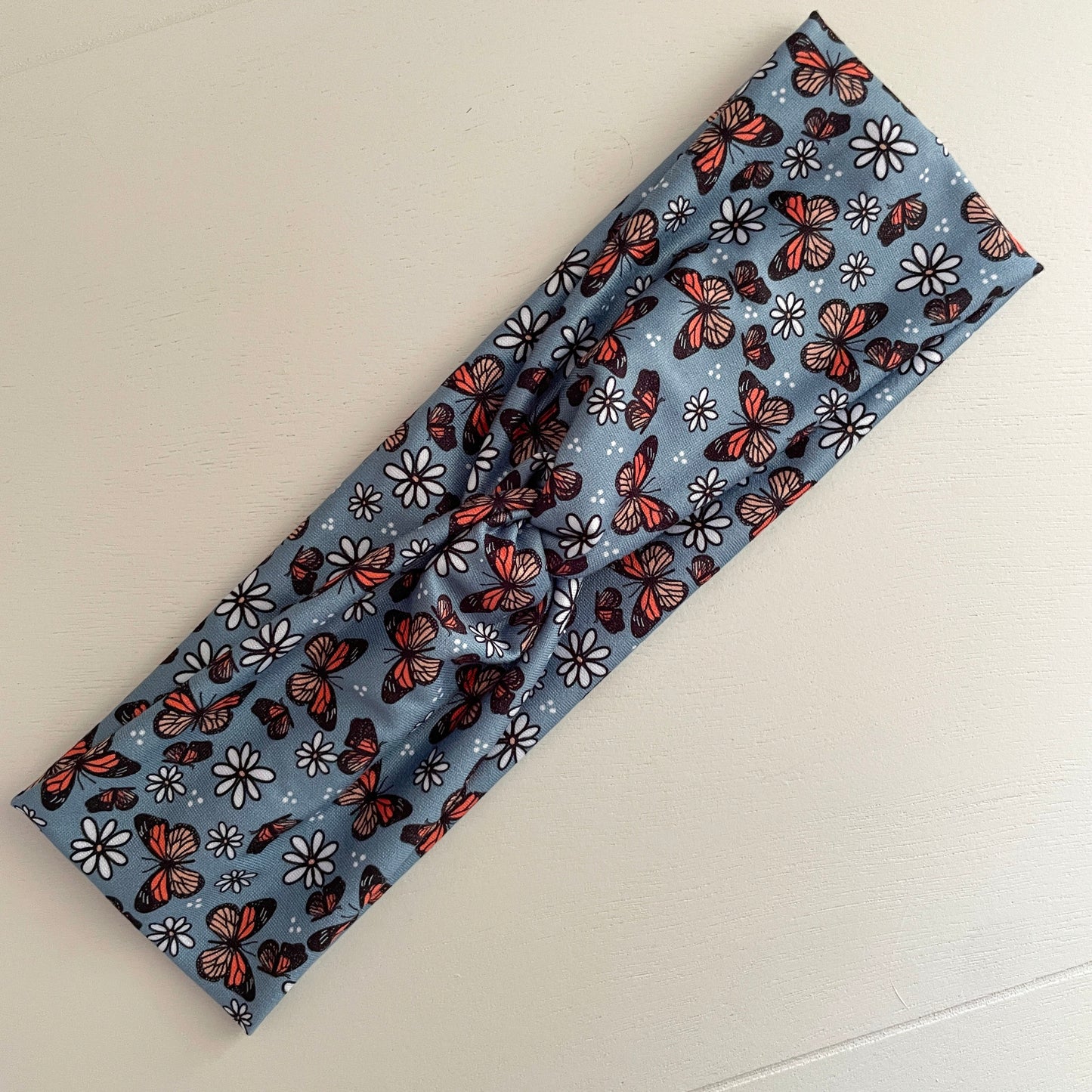 Monarch Butterfly Twist Headband