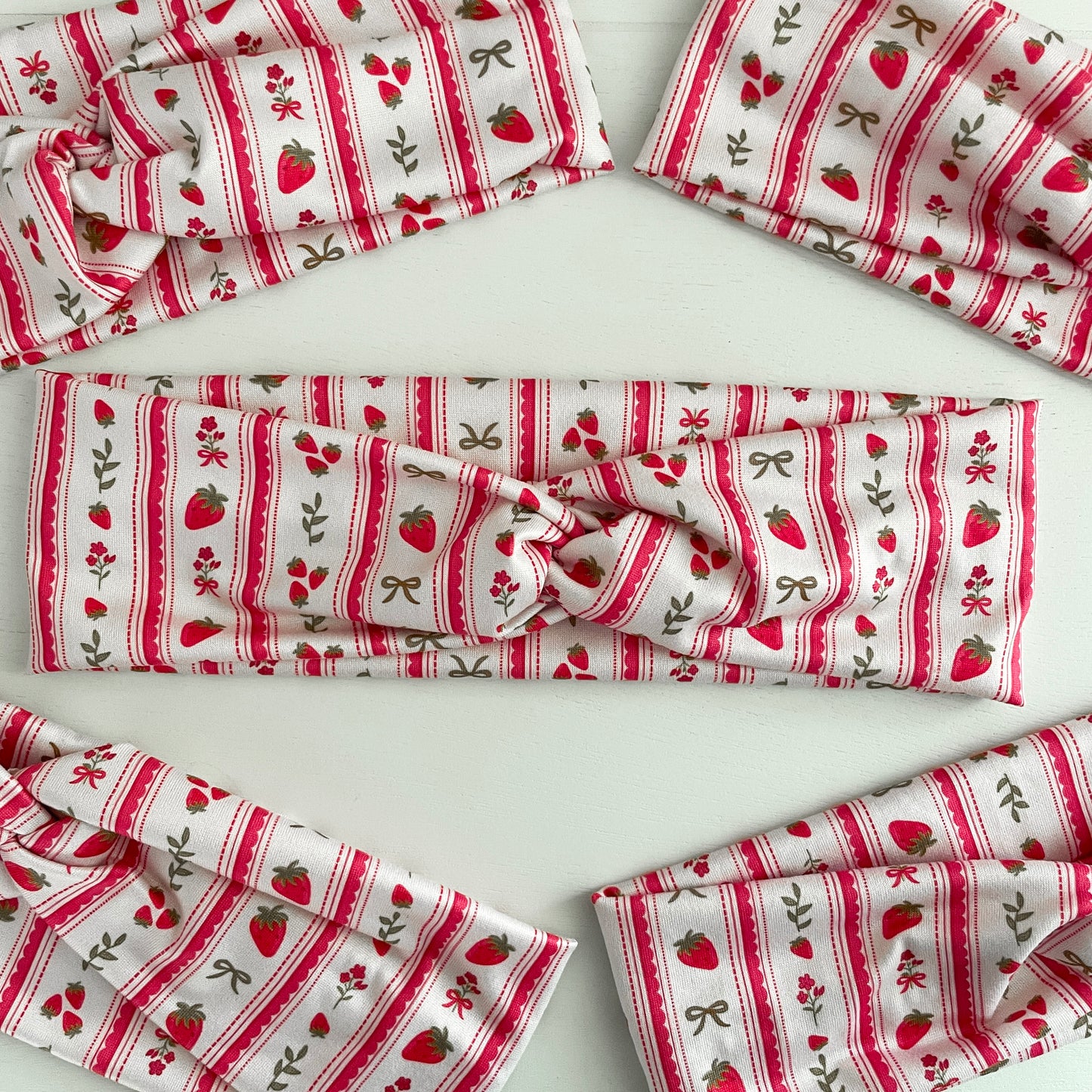 Strawberry Twist Headband