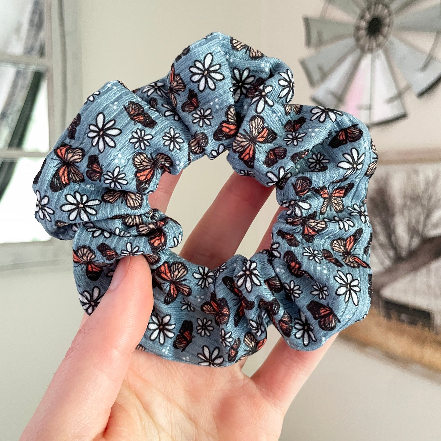 Monarch Butterfly Scrunchie